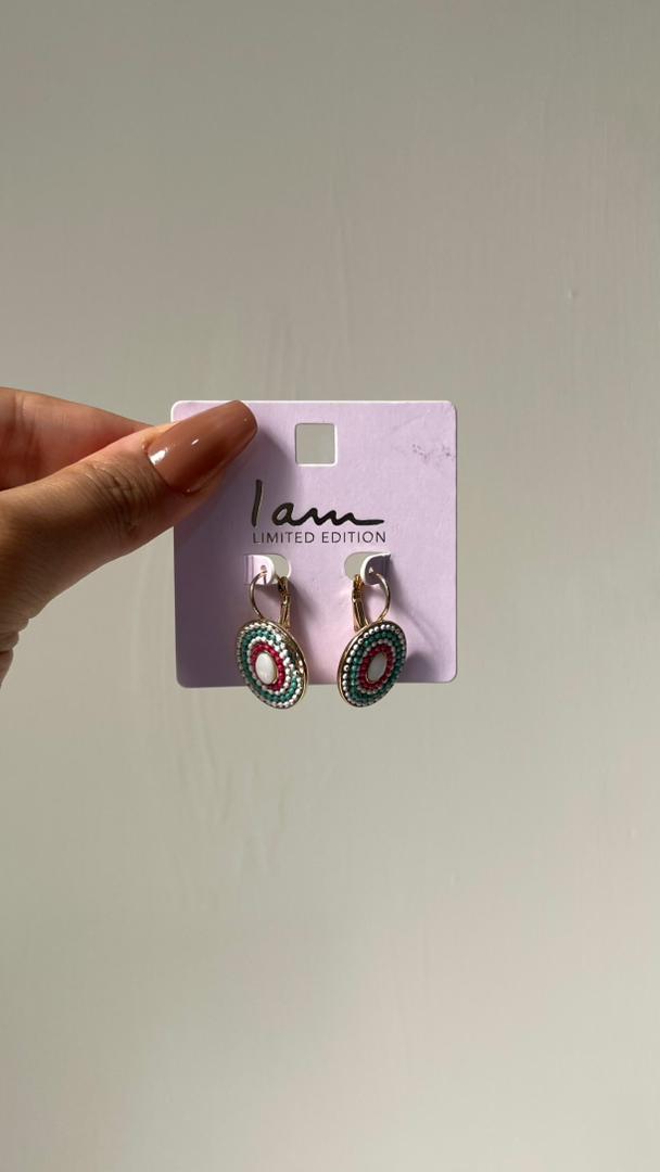 گوشواره زنانه مدل سنتی و رنگی