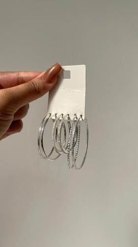 پک گوشواره زنانه مدل حلقه ای 3