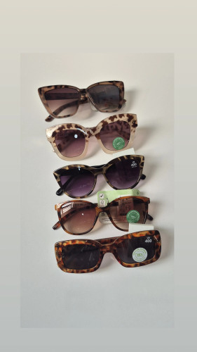 عینک آفتابی زنانه پاییزی با کاور زیپی هدیه 🎁