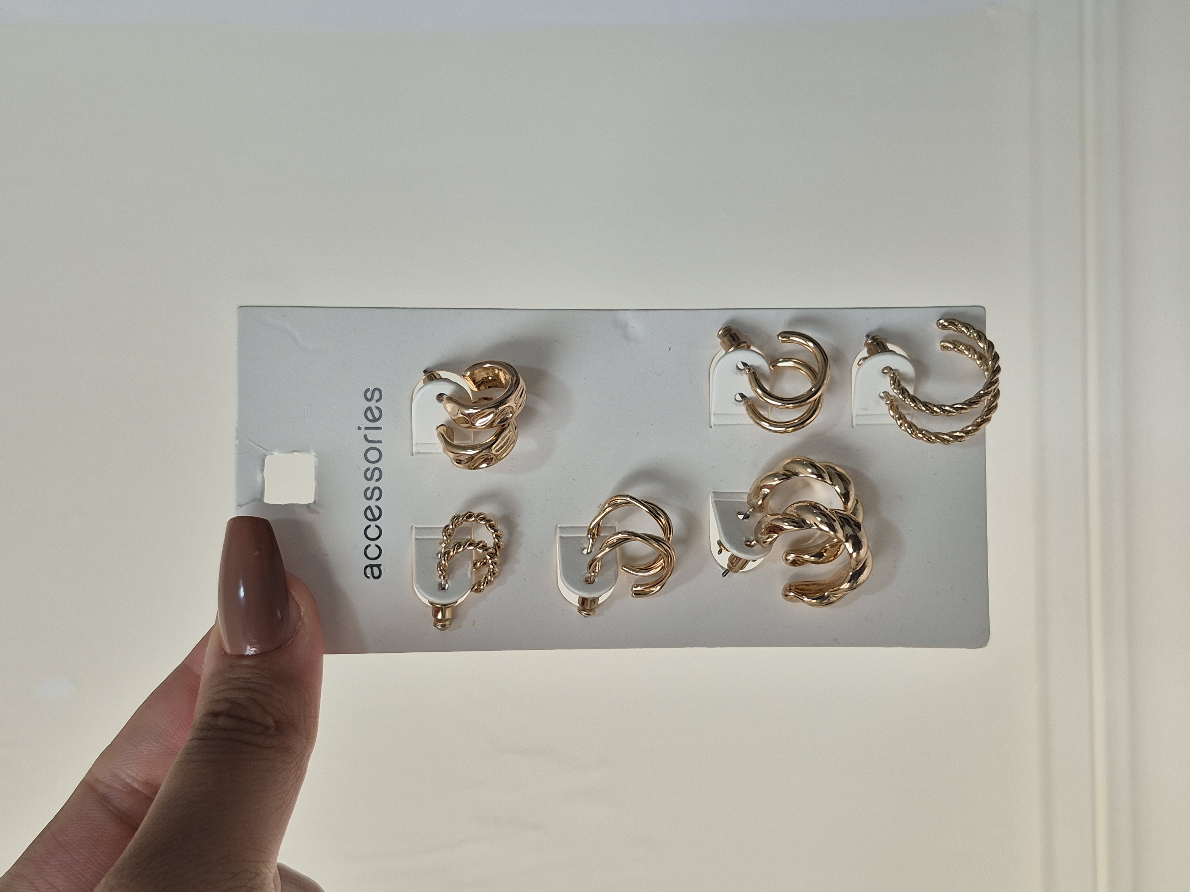 پک گوشواره زنانه طلایی