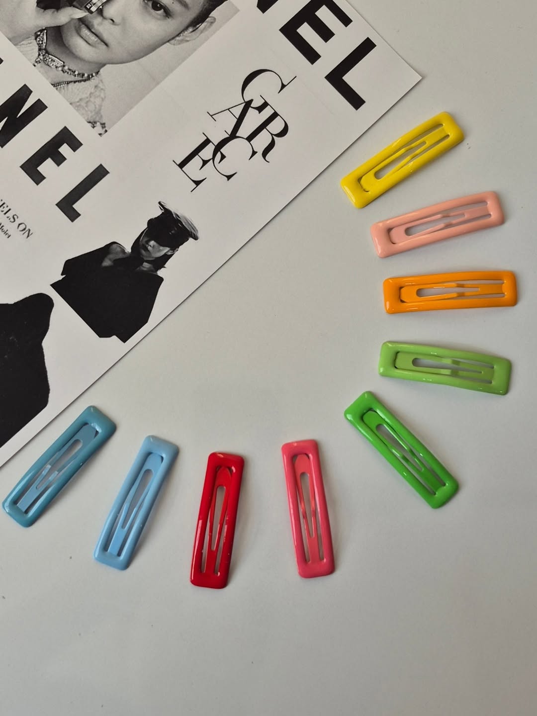 گیره تق تقی سرامیکی ۷ سانت