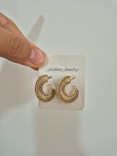 گوشواره زنانه تابستونی سبک مدل گرد