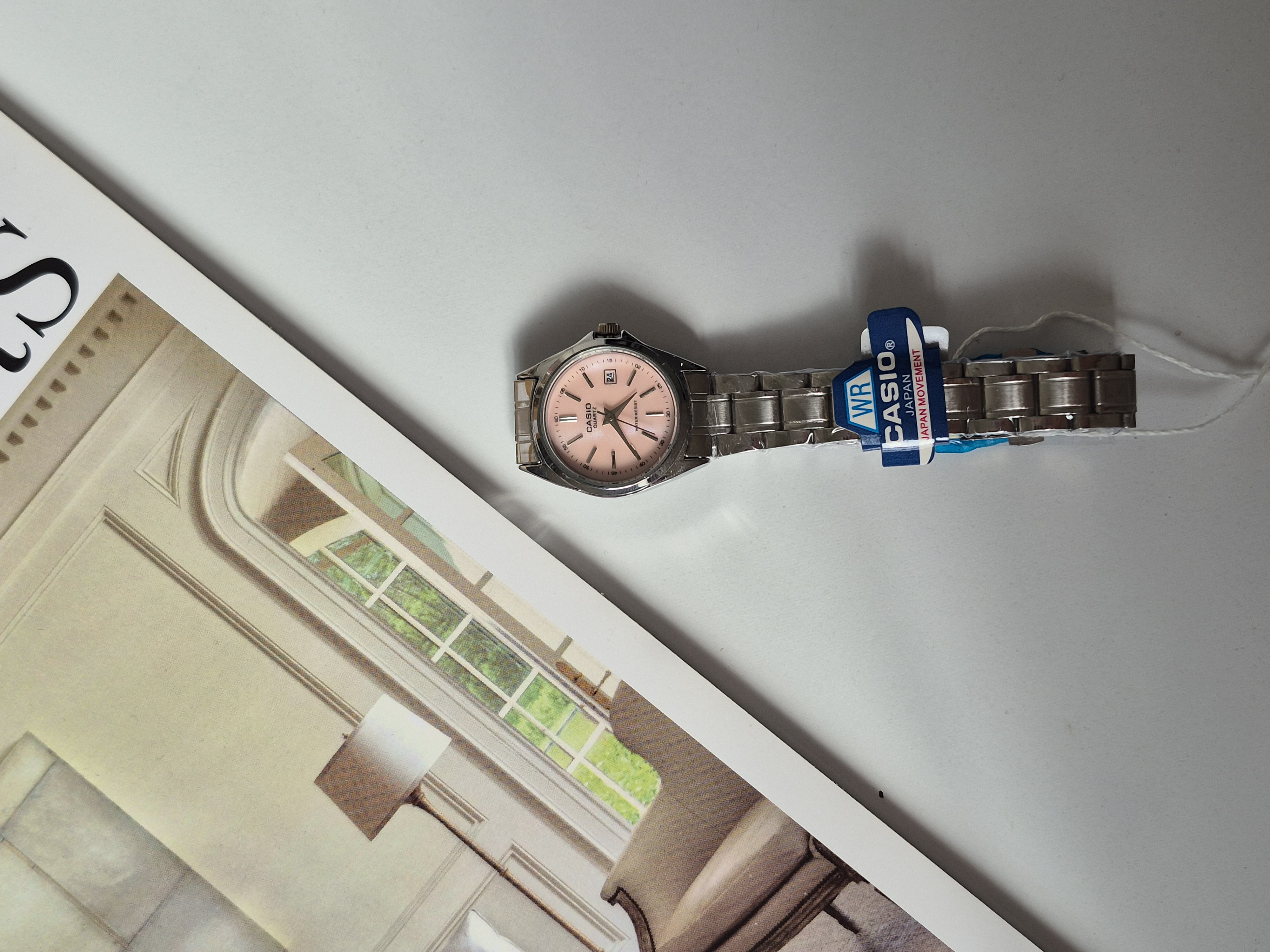 ساعت کاسیو زنانه صورتی